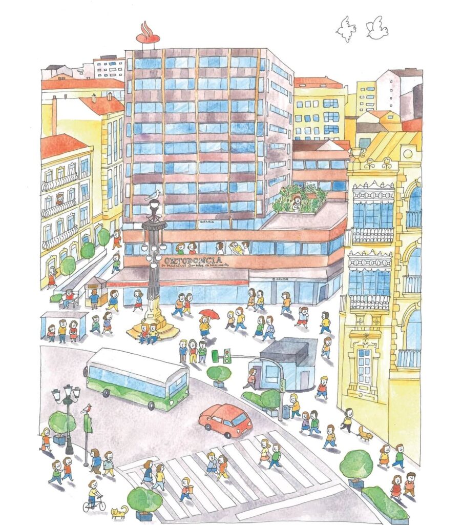 edificio dibujo ortodoncia mg